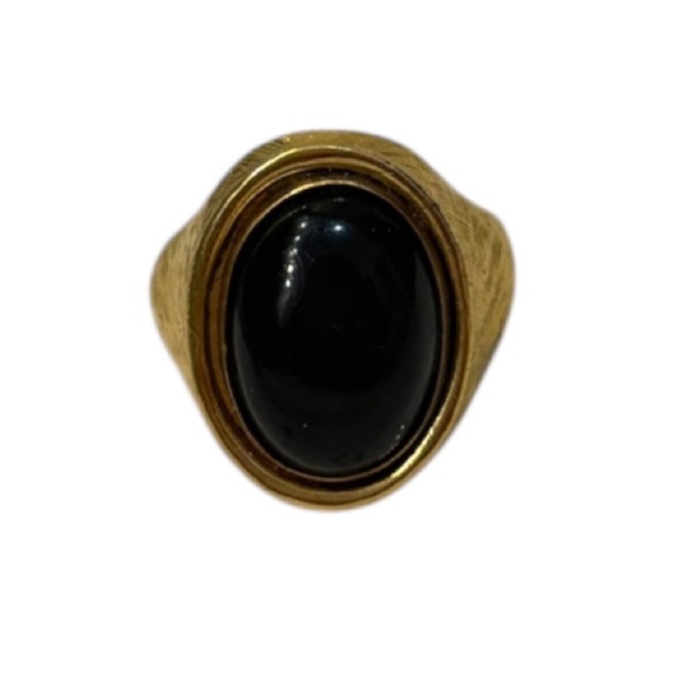Vintage Mood Ring Gold 70s 80s Vintage Jewelry - Picture 2 of 13